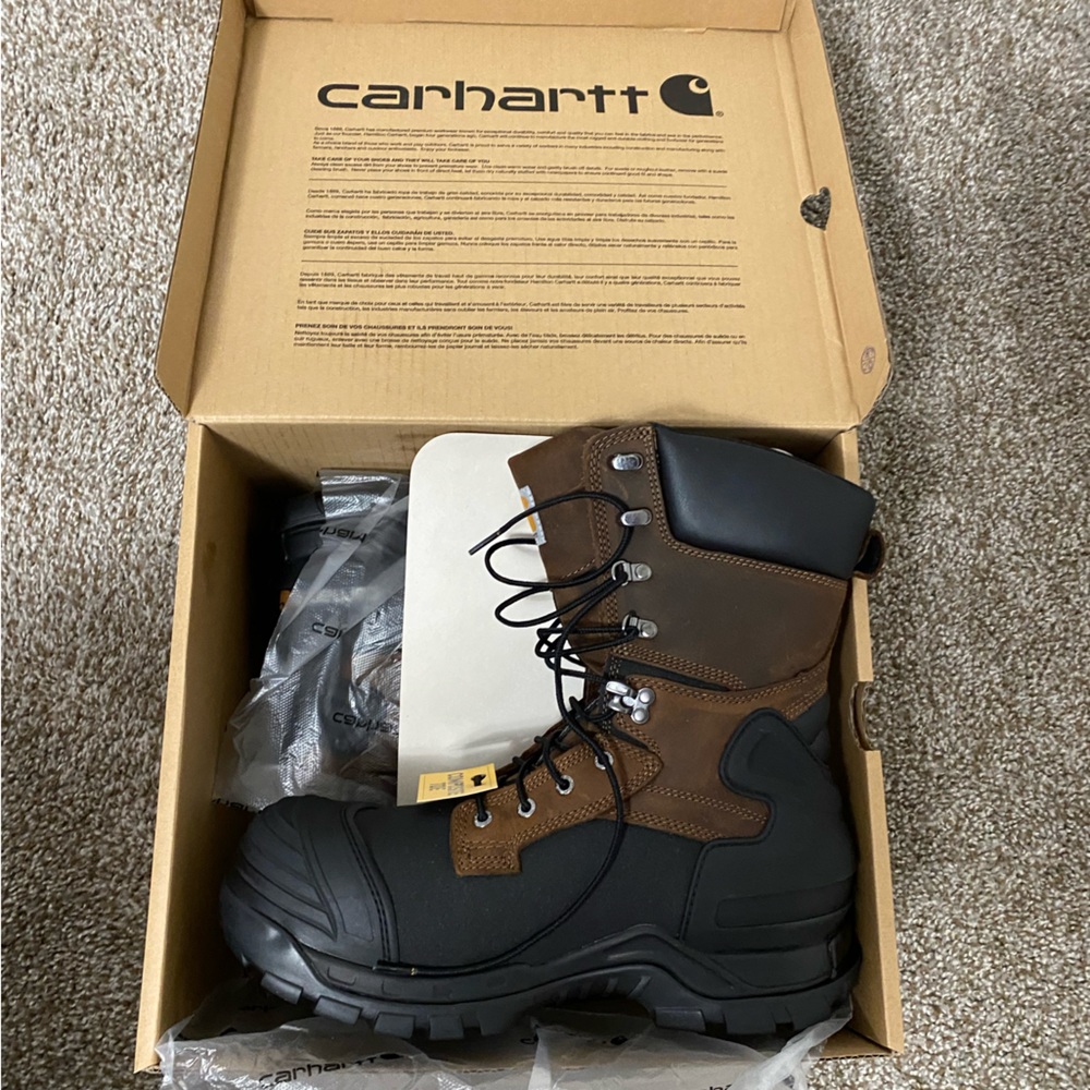 Carhartt boots size 12 (brand new) firm price